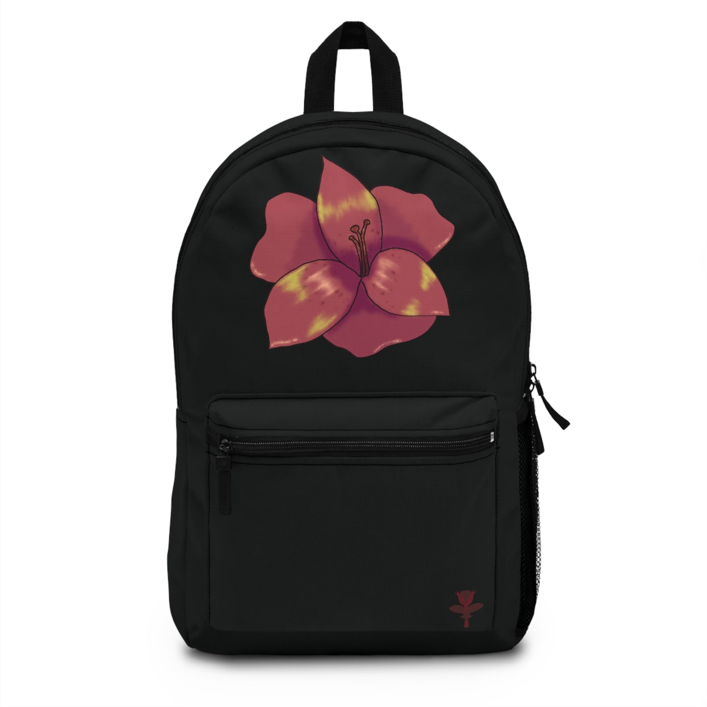 of Floral Backpack - Trendy Student Bag, Casual Tote, School Essentials, Gift for Her, Stylish Daypack
