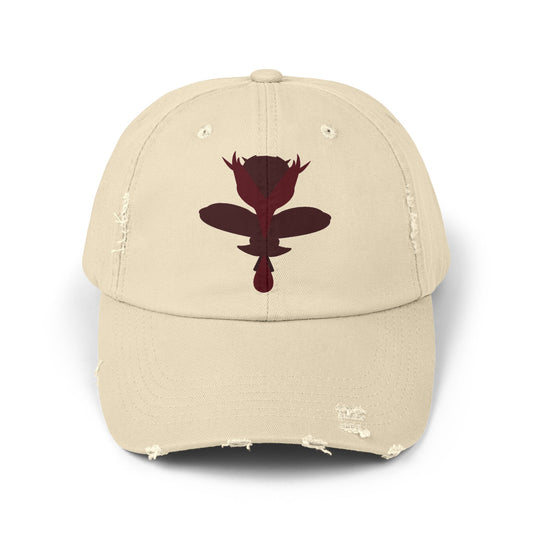 leaf Distressed Cap | Trendy Black Baseball Hat for Casual Outfits, Summer Fashion, Gift for Her, Outdoor Events, Everyday Wear