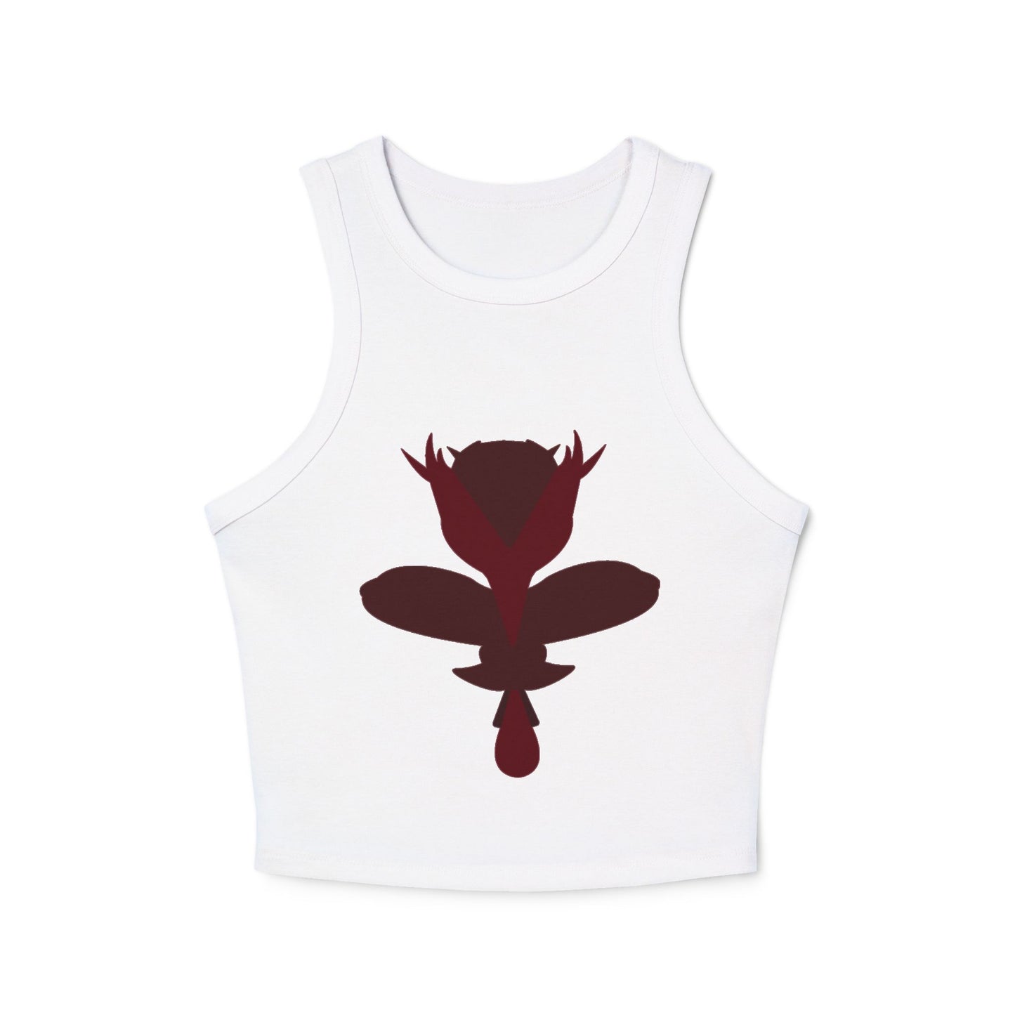 Copy of Floral Women's Ribbed Tank Top, Stylish Crop Top, Summer Wear, Beach Attire, Casual Outfit, Gift for Her