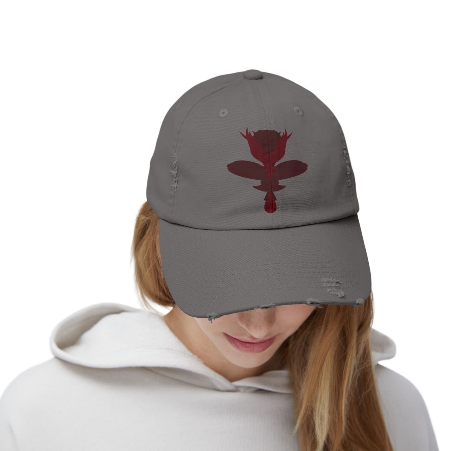 leaf Distressed Cap | Trendy Black Baseball Hat for Casual Outfits, Summer Fashion, Gift for Her, Outdoor Events, Everyday Wear
