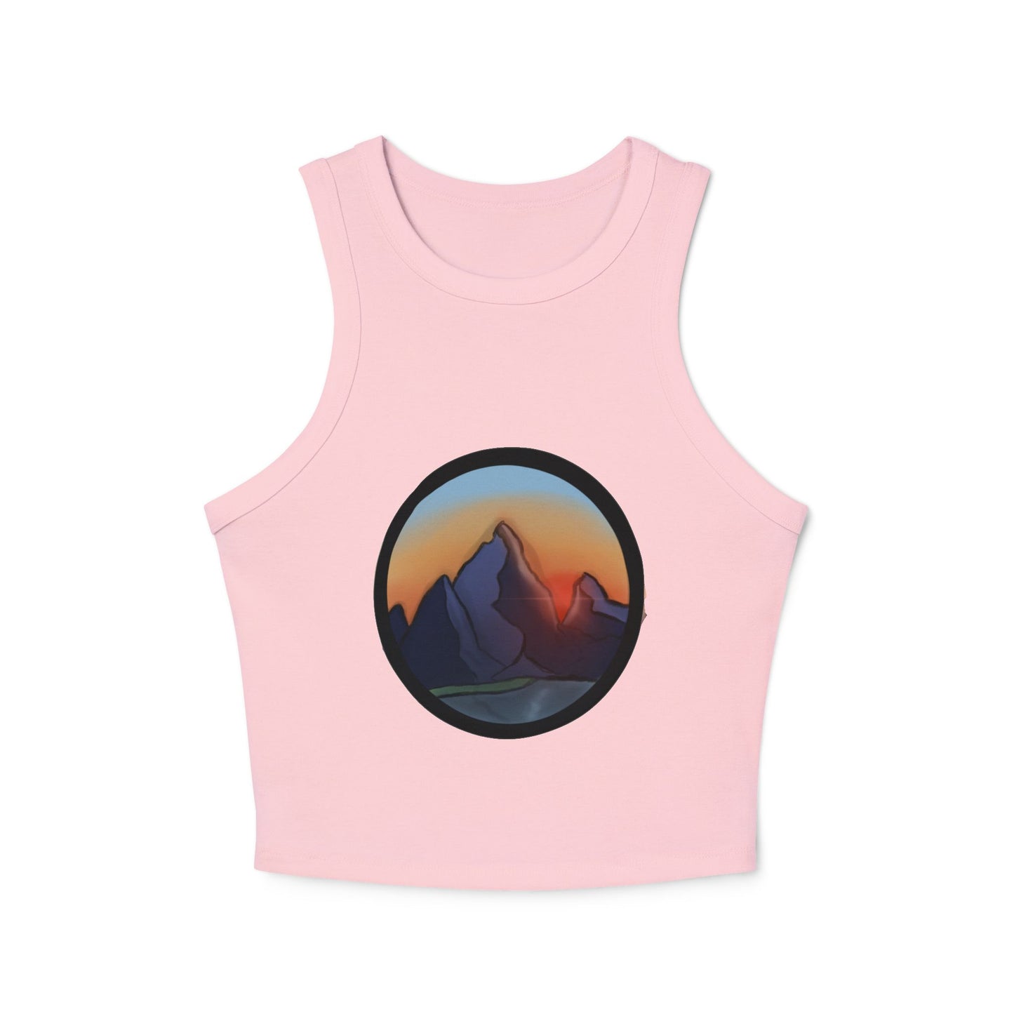 Copy of Copy of Floral Women's Ribbed Tank Top, Stylish Crop Top, Summer Wear, Beach Attire, Casual Outfit, Gift for Her