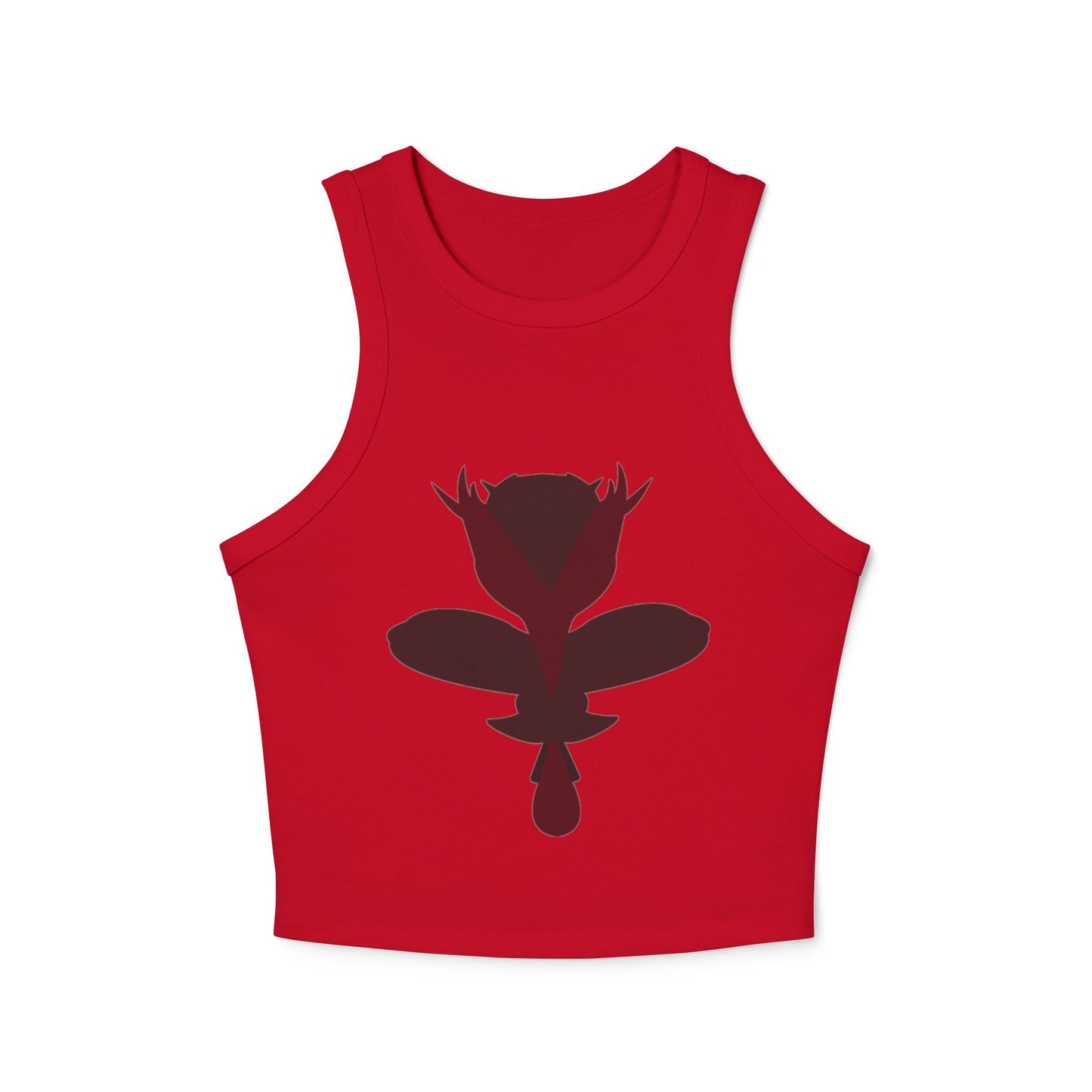 Copy of Floral Women's Ribbed Tank Top, Stylish Crop Top, Summer Wear, Beach Attire, Casual Outfit, Gift for Her
