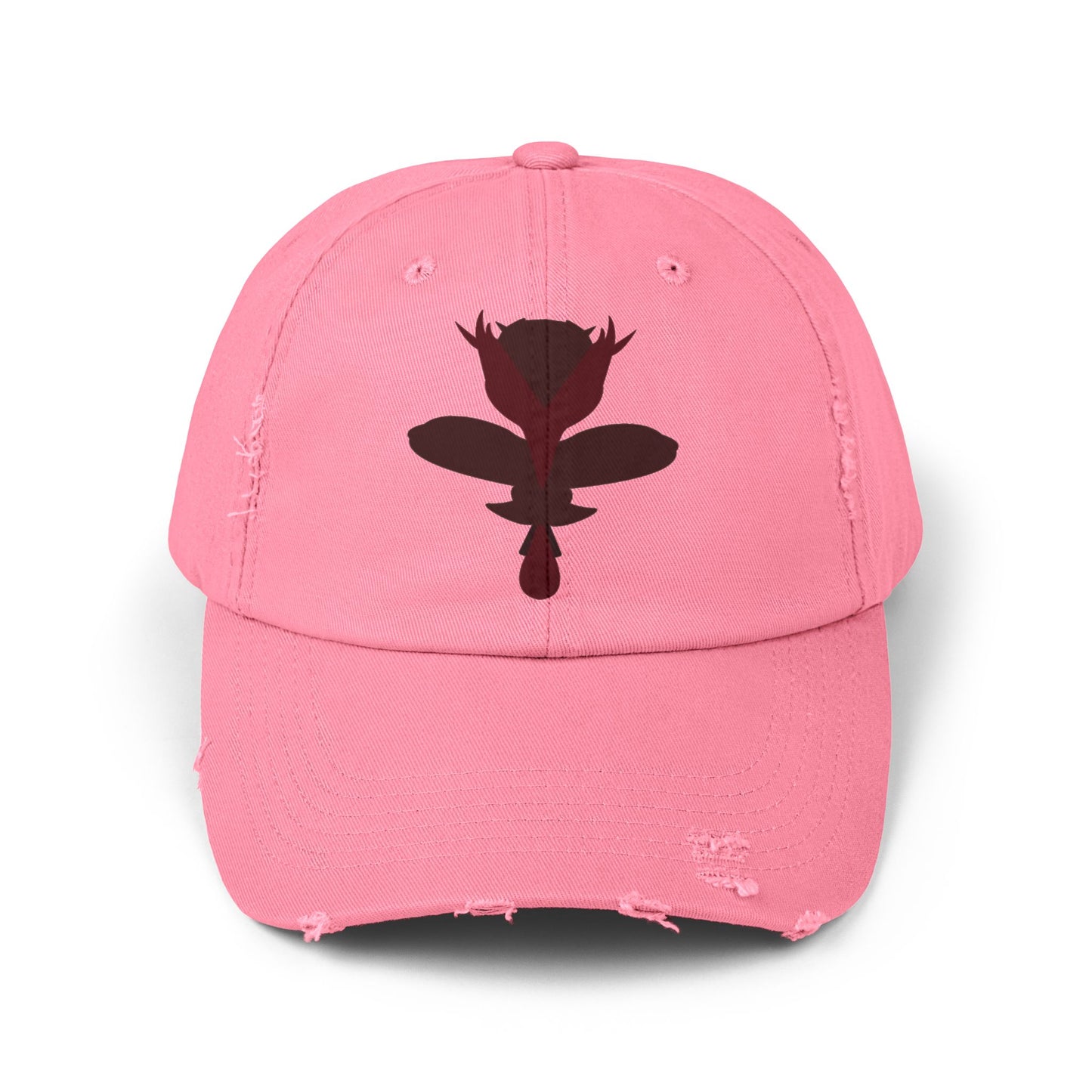 leaf Distressed Cap | Trendy Black Baseball Hat for Casual Outfits, Summer Fashion, Gift for Her, Outdoor Events, Everyday Wear