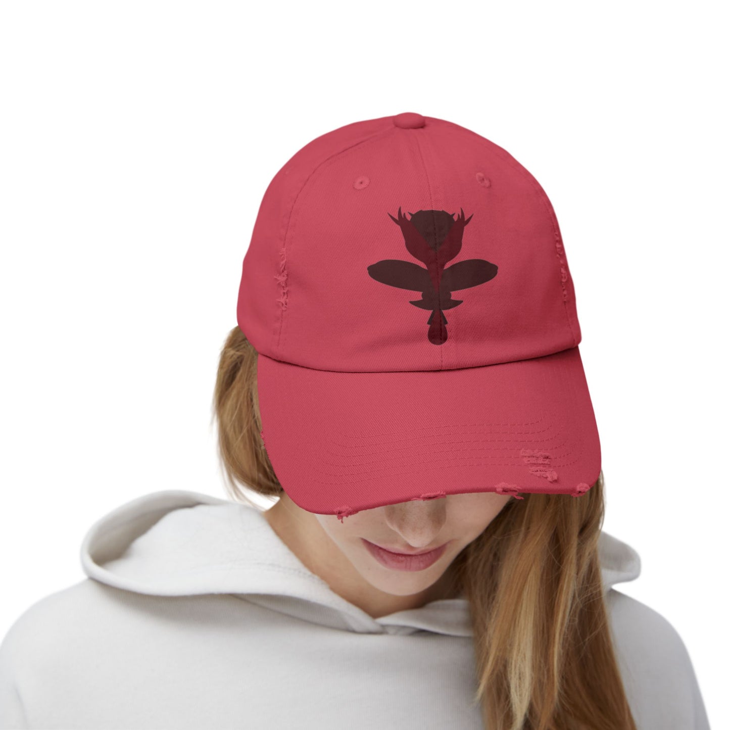 leaf Distressed Cap | Trendy Black Baseball Hat for Casual Outfits, Summer Fashion, Gift for Her, Outdoor Events, Everyday Wear