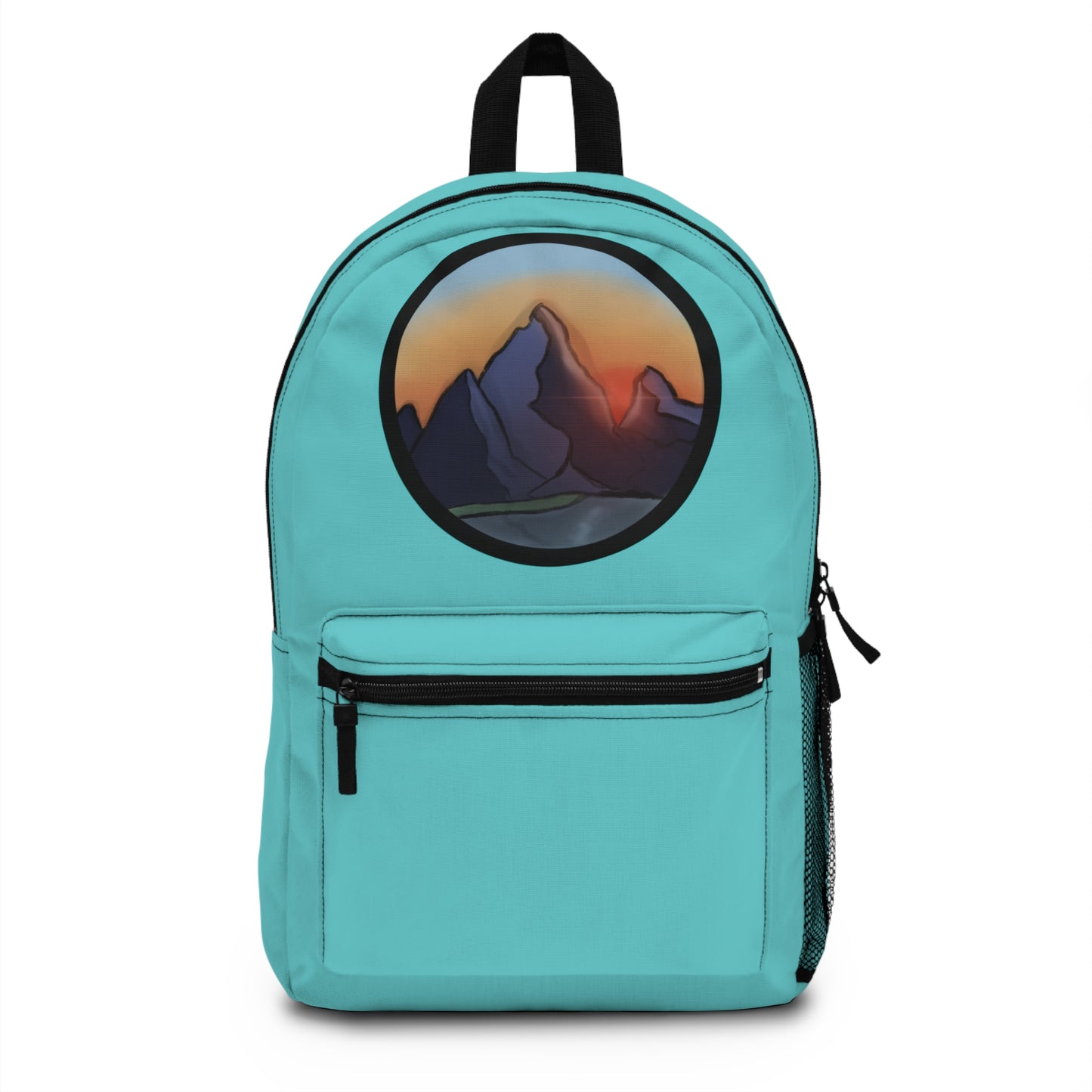 Scenic Mountain Backpack - Perfect for Hiking, School, Travel, Nature Lovers, Outdoor Adventure
