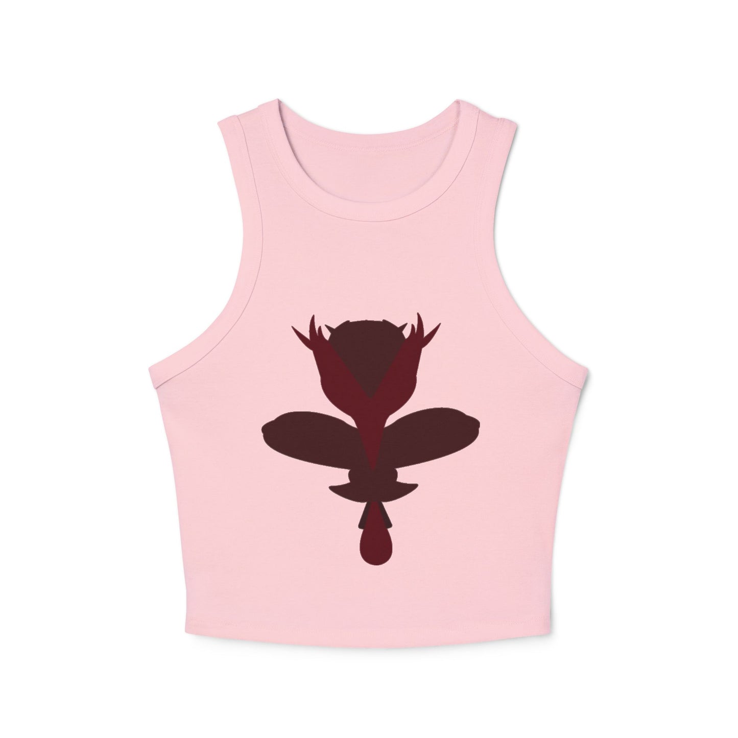 Copy of Floral Women's Ribbed Tank Top, Stylish Crop Top, Summer Wear, Beach Attire, Casual Outfit, Gift for Her