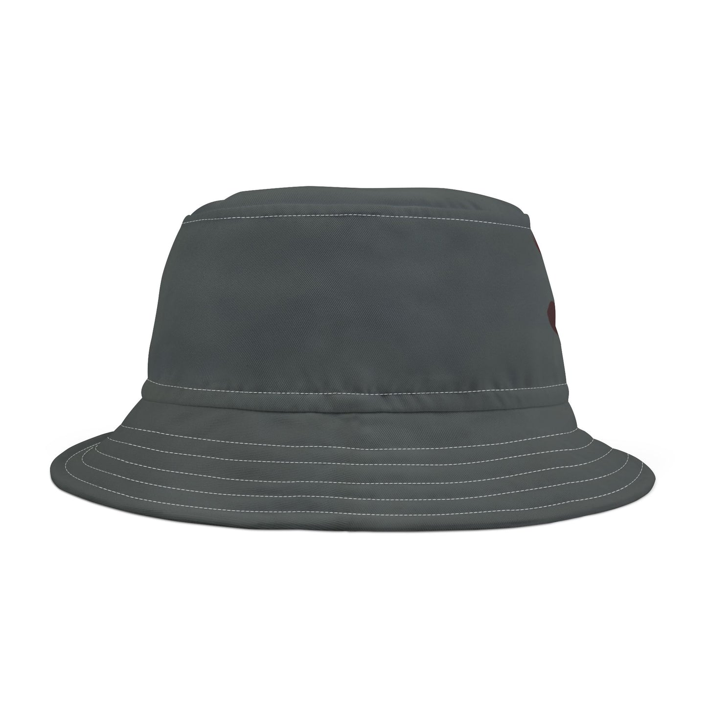Floral Gray Bucket Hat - Trendy Summer Accessory, Outdoor Fashion, Gift for Him/Her, Festival Wear, Beach Hat