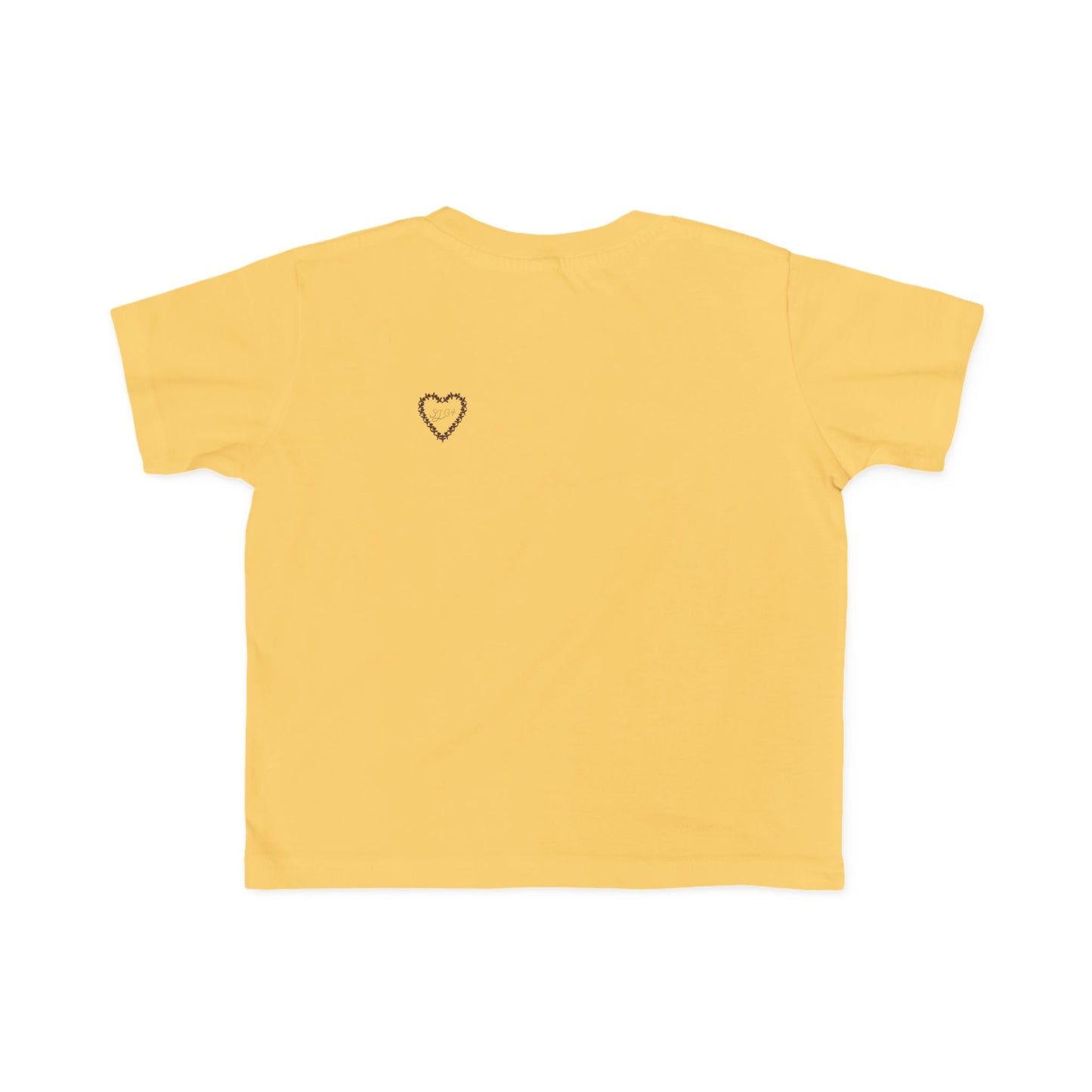 Heart-Shaped Floral Toddler Tee, Cute Kids T-Shirt, Baby Gift, Flower Print Shirt, Toddler Outfit, Party Wear