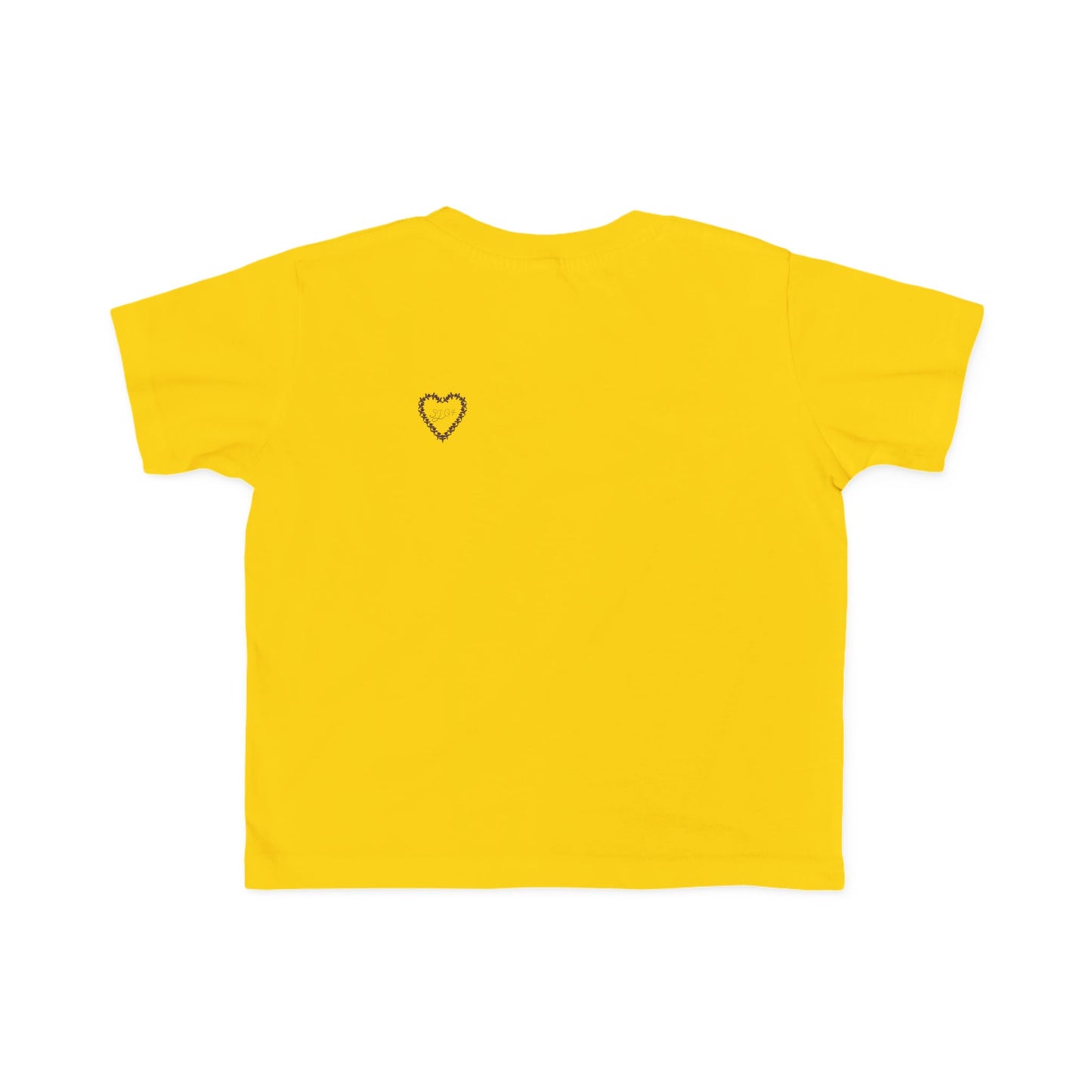 Heart-Shaped Floral Toddler Tee, Cute Kids T-Shirt, Baby Gift, Flower Print Shirt, Toddler Outfit, Party Wear