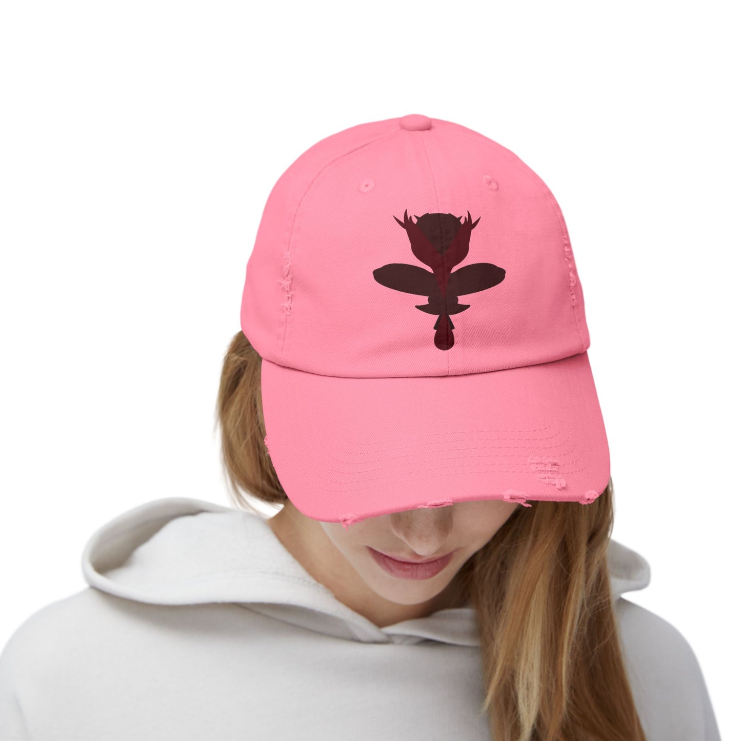 leaf Distressed Cap | Trendy Black Baseball Hat for Casual Outfits, Summer Fashion, Gift for Her, Outdoor Events, Everyday Wear