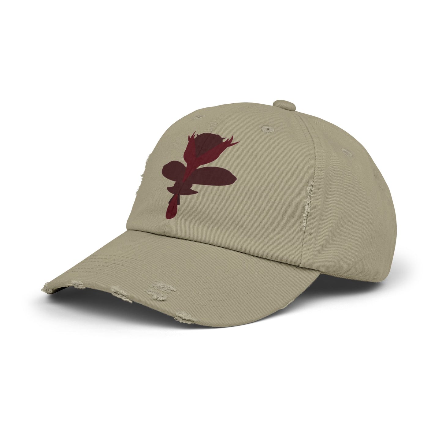 leaf Distressed Cap | Trendy Black Baseball Hat for Casual Outfits, Summer Fashion, Gift for Her, Outdoor Events, Everyday Wear