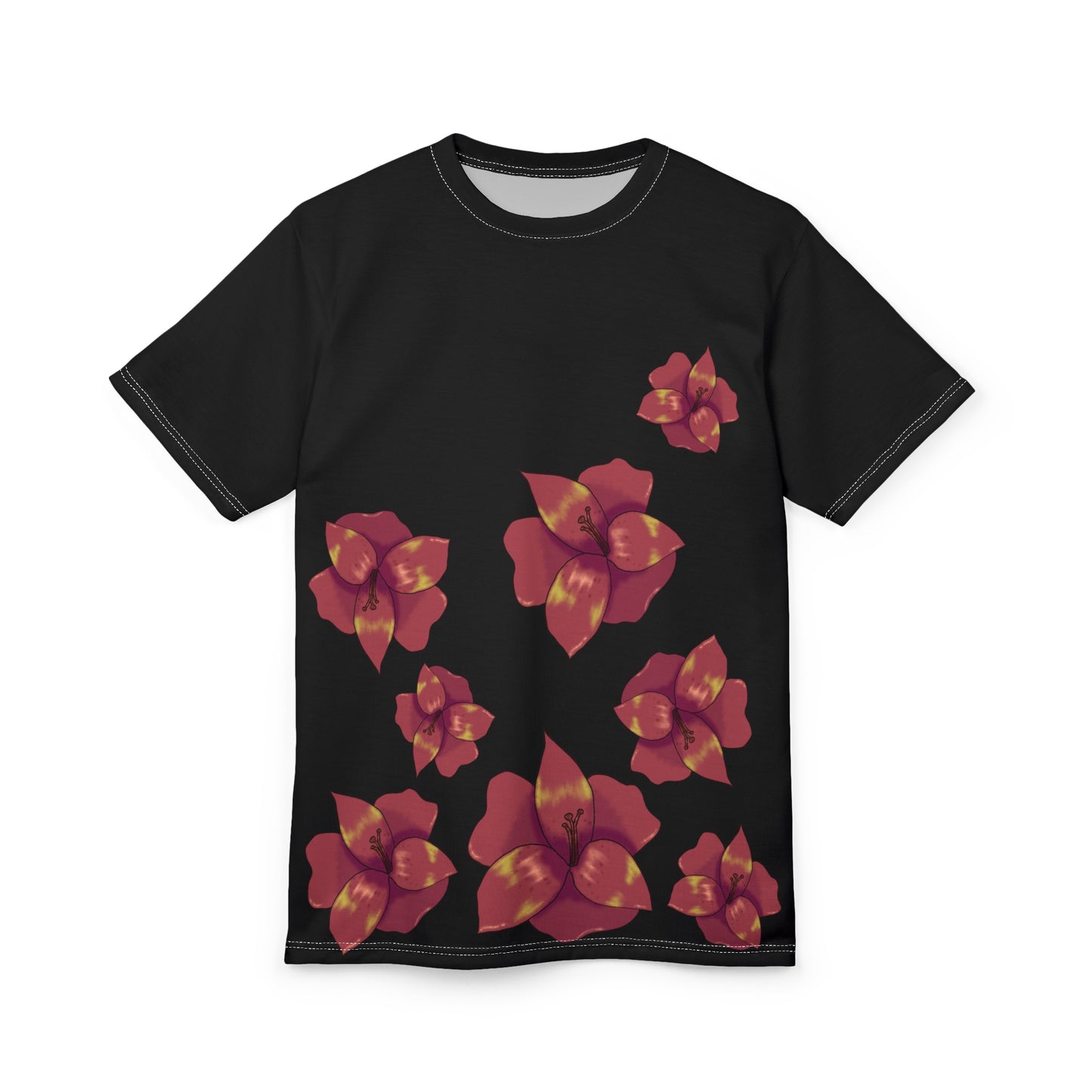 Floral Unisex Tee: Stylish AOP Shirt for Casual Outings, Floral Fashion, Gifts for Her, Summer Wardrobe, Trendy Graphic Tee, Perfect [...]